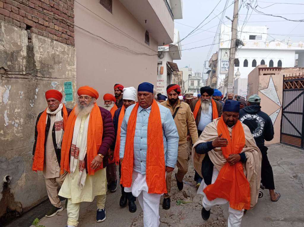 ਰਾਹੋਂ ਤੋਂ ਮਾਛੀਵਾੜਾ ਤੱਕ ਛੋਟੇ ਸਾਹਿਬਜ਼ਾਦਿਆਂ ਦੀ ਸ਼ਹਾਦਤ ਨੂੰ ਸਮਰਪਿਤ ਪੈਦਲ ਯਾਤਰਾ ਕੱਢੀ